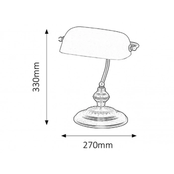 Bank lampka biurkowa 4038