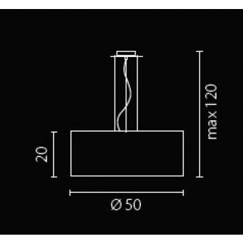 Nodo Metalix 67543 żyrandol 50