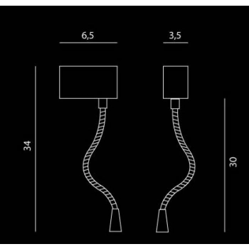 Viper 67618 kinkiet LED