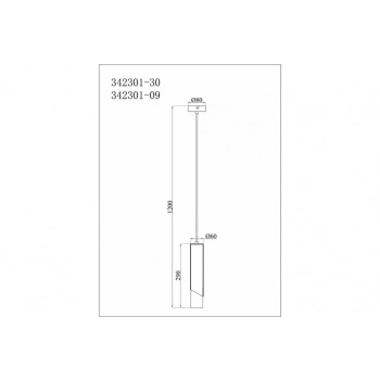 Hardin lampa wisząca 1xE27 złota 342301-09