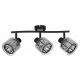 Elmo lampa sufitowa 3xE14 czarna 838803-02 Reality