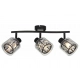 Elmo lampa sufitowa 3xE14 czarna 838803-02 Reality