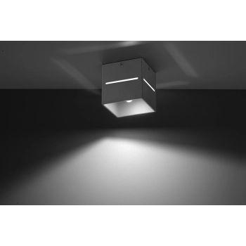 LOBO plafon szary Sollux lighting