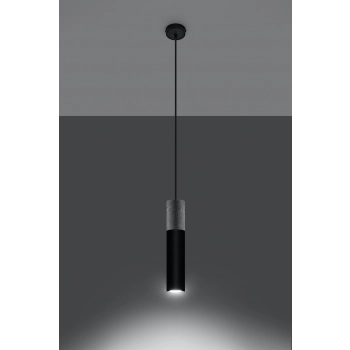 Borgio 1 lampa wisząca GU10 czarny SL.0650
