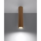 Sollux Zeke 30 cm lampa sufitowa drewniana GU10 dąb SL.1034