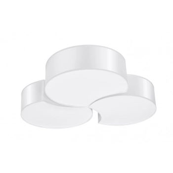 Circle 3B lampa sufitowa 6xE27 biały SL.1052 Sollux Lighting