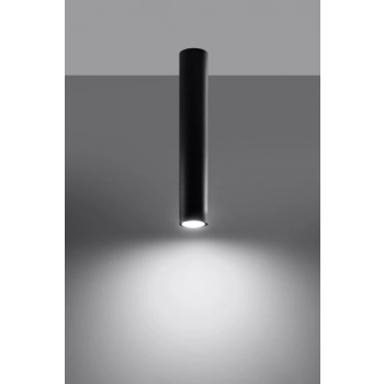 Lagos 40 lampa sufitowa 1xGU10 czarny SL.1002
