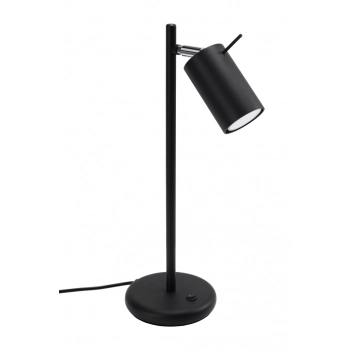 Ring lampka biurkowa 1xGU10 czarna SL.1091 Sollux Lighting