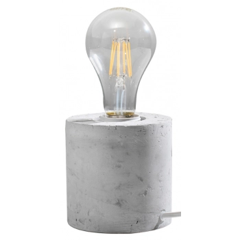 Salgado lampka biurkowa 1xE27 beton SL.0680 Sollux Lighting