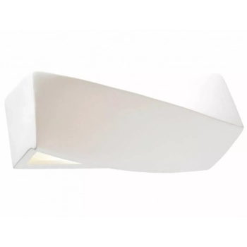 Sigma Mini kinkiet ceramiczny 1xE27 biały SL.0229 Sollux Lighting