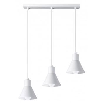 Taleja 3 lampa wisząca 3xE27 biała SL.0984 Sollux Lighting