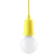 Diego 1 lampa wisząca 1xE27 żółta SL.0578 Sollux Lighting