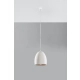 FLAWIUSZ lampa wisząca ceramiczna 1xE27 biały SL.0848