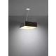 Lokko 55 lampa wisząca 5xE27 czarny SL.0824