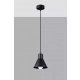 Taleja 1 lampa wisząca 1xE27 czarna SL.0985