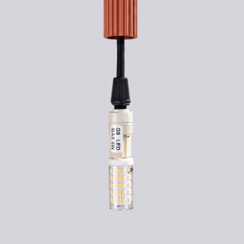 Arche 1 lampa wisząca 1xG9 ochra czerwona SL.2039