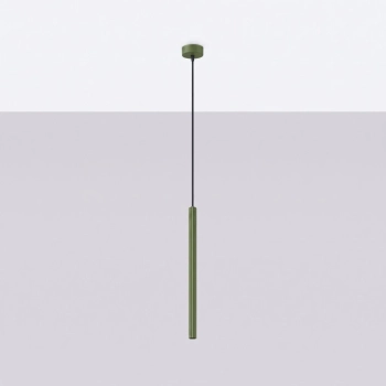 Arche 1 lampa wisząca 1xG9 zielona oliwka SL.2048