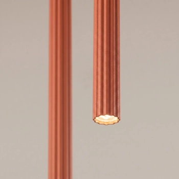 Arche 2P lampa wisząca 2xG9 ochra czerwona SL.2040