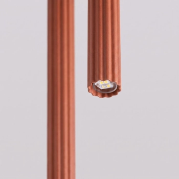 Arche 2P lampa wisząca 2xG9 ochra czerwona SL.2040
