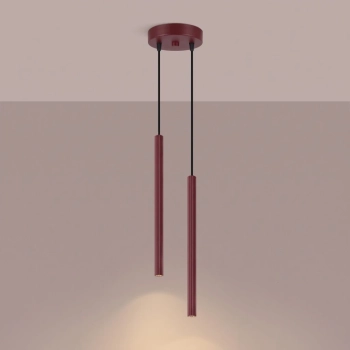 Arche 2P lampa wisząca 2xG9 burgund SL.2043