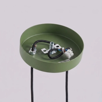 Arche 2P lampa wisząca 2xG9 zielona oliwka SL.2049
