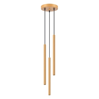 Arche 3P lampa wisząca 3xG9 złota SL.1342 Sollux Lighting