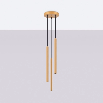 Arche 3P lampa wisząca 3xG9 złota SL.1342