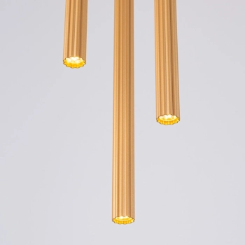 Arche 3P lampa wisząca 3xG9 złota SL.1342