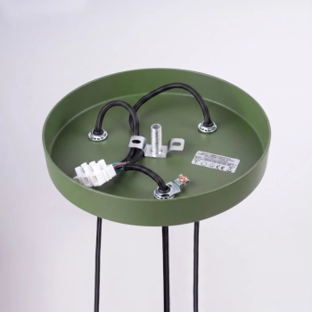Arche 3P lampa wisząca 3xG9 zielona oliwka SL.2050
