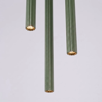 Arche 3P lampa wisząca 3xG9 zielona oliwka SL.2050