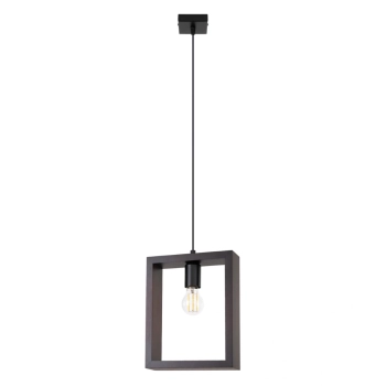 Aries lampa wisząca 1xE27 wenge SL.1311 Sollux Lighting