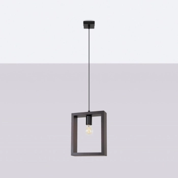 Aries lampa wisząca 1xE27 wenge SL.1311