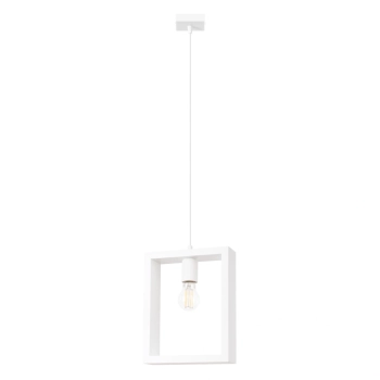 Aries lampa wisząca 1xE27 biała SL.1312 Sollux Lighting