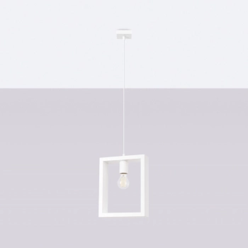 Aries lampa wisząca 1xE27 biała SL.1312