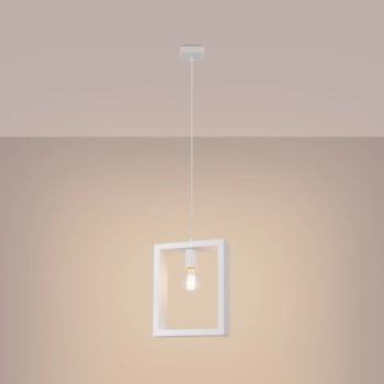 Aries lampa wisząca 1xE27 biała SL.1312
