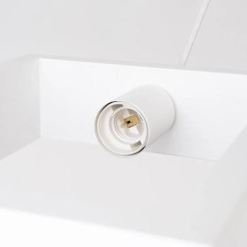 Aries lampa wisząca 1xE27 biała SL.1312