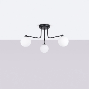 Astral 3 lampa sufitowa 3xG9 czarna SL.1662