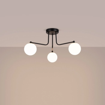 Astral 3 lampa sufitowa 3xG9 czarna SL.1662