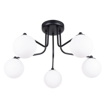 Astral 5 lampa wisząca 5xG9 czarna SL.1663 Sollux Lighting
