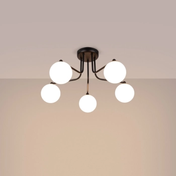 Astral 5 lampa sufitowa 5xG9 czarna SL.1663