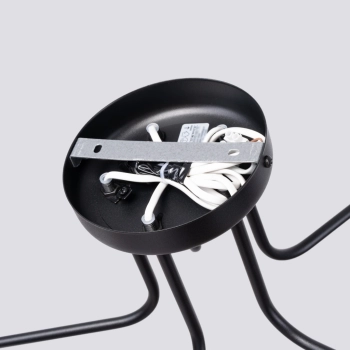 Astral 5 lampa sufitowa 5xG9 czarna SL.1663