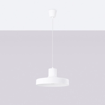 Bilo lampa wisząca 1xE27 biała SL.1702