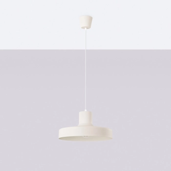 Bilo lampa wisząca 1xE27 beżowa SL.1704