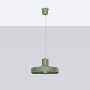 Bilo lampa wisząca 1xE27 zielona oliwka SL.1705