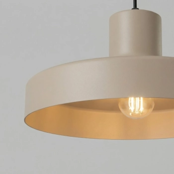 Bilo lampa wisząca 1xE27 taupe SL.2051