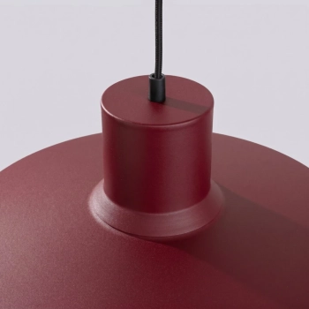 Bilo lampa wisząca 1xE27 burgund SL.2052