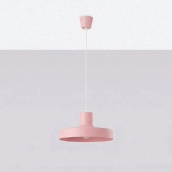 Bilo lampa wisząca 1xE27 różowa SL.2054