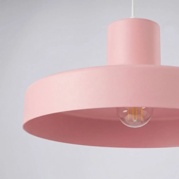 Bilo lampa wisząca 1xE27 różowa SL.2054