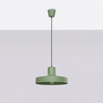 Bilo lampa wisząca 1xE27 szałwiowa SL.2055