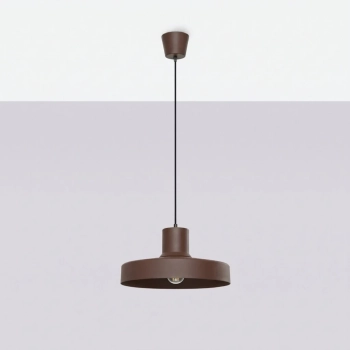 Bilo lampa wisząca 1xE27 brązowa SL.2058